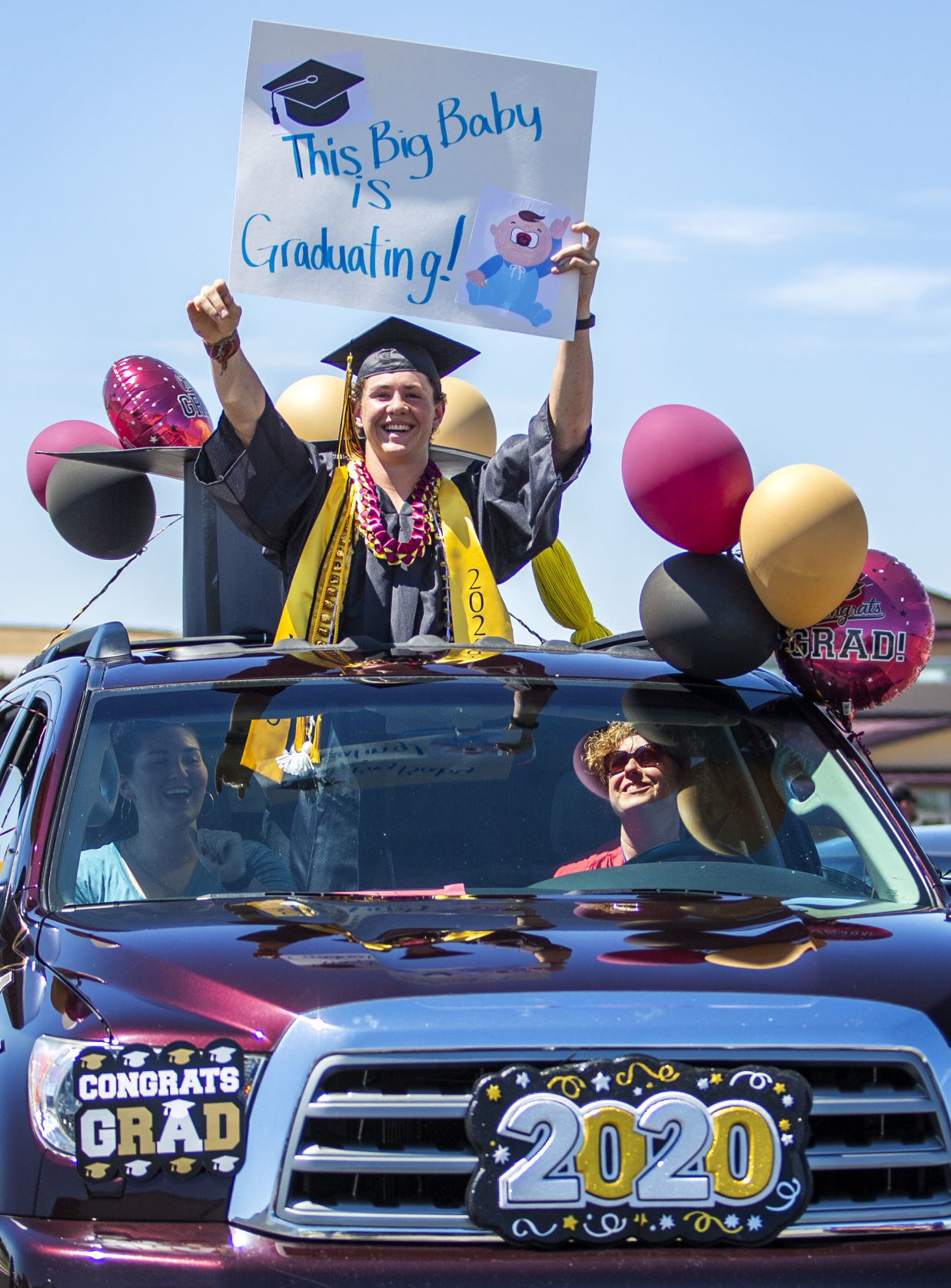 Xavier seniors celebrate their graduation